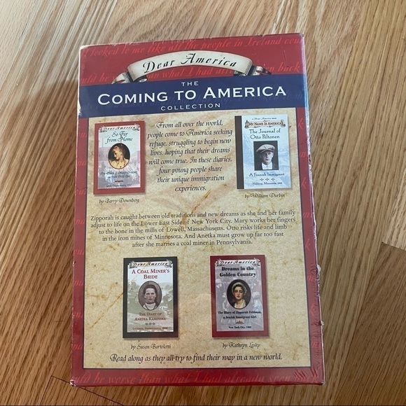 Dear America Coming to America Book Collection NEW Historical Fiction - Picture 3 of 4